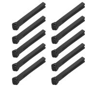 DOITOOL 10 Pièces Pliables Cadres de Ventilateur Plastique Robustes Poignées de Rechange pour Éventails Pliants Accessoires DIY pour Mariage Fête et Projets Créatifs