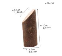 DOITOOL 10 pièces Rondin de Bois Numéro Table Présentoir Rustique Décor Mariage Fête Original Naturel 1-10 ensembles 10pcs