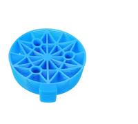DOITOOL 10 Pièces Support à Pastèque en Plastique Bleu, Plateau Lisse | Base Berceau pour Melons, Évite les Zones Plates, Améliore la Qualité des Fruits au Potager Familial