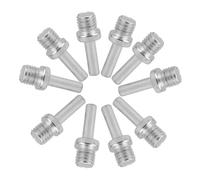 DOITOOL 10 pièces Tige de Connexion Adaptateur pour Meuleuse Angle Galvanisé Extension pour Ponceuse et Polisseuse Installation Rapide pour Perceuse Électrique Transformée Outil