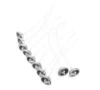 DOITOOL 10 pièces Valve Aérosol Plastique Buse Male pour Pulvérisateur Peinture Accessoire Multifonction pour Bombe Spray Usage Domestique et Industriel