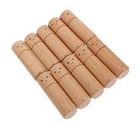 DOITOOL 10 Pièces Wooden Peg Dolls Naturel pour DIY Peinture et Artisanat Figurines Non pour Éducation Décoration Maison et Fête