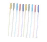 DOITOOL 10 Rouleaux Ruban Adhésif Transparent Autocollant Réinscriptible Déchirable Facilement Marque Page Amovible pour Organisation de Documents et Annotation École