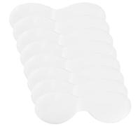 DOITOOL 100 Feuilles de Masque Oculaire en Tissu Non Tissé Blanc, Doux et Fin, S'adaptant Parfaitement la Peau Autour des Yeux pour Soins Spa et Maquillage