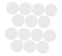 DOITOOL 100 Feuilles Papier pour Badges Diy Rondes Vierges pour Travaux Manuels Papier à Graffiti pour Peinture et Personnelles