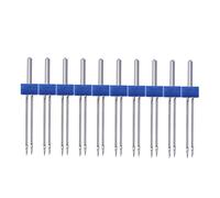 DOITOOL 100 Pièces Aiguilles à Double Aiguille Multifonction pour Machine à Coudre Électrique Kit pour Couture Domestique Accessoires Compatibles Plupart des Machines à Coudre