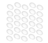 DOITOOL 100 Pièces Cabochons Verre Transparent Ovale Gemstones pour Bricolage Bijoux Accessoires Diy et Décorations Artisanales