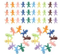 DOITOOL 100 Pièces Cadeau de retour de pleine lune Embellissements artisanaux DIY Miniatures de la maison de poupée figurines miniatures