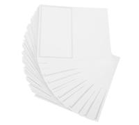 DOITOOL 100 Pièces Cartes de Placement de Nom Argentées en Papier | Finition à Feuille Argentée, Surface Inscriptible, Autoportantes, pour Noms Invités et Panneaux Réservation