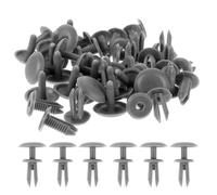 DOITOOL 100 Pièces Clip de Fixation en Plastique pour Voiture à Deux | Restauration Rapide, Élasticité Stable, Compatibilité, pour Toits, Panneaux et Suv ou Berlines