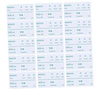DOITOOL 100 pièces Étiquettes de Date Autocollantes pour Stockage de Lait Maternel Pratiques et Étanches pour Bouteilles et Pots Faciles à Écrire Retirer
