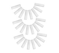 DOITOOL 100 pièces Lot de Pochettes Transparentes Autocollantes Étanches pour Étiquettes Porte-étiquettes Plastiques Auto-adhésifs pour Classement Tiroirs Étagères et Organisation Bureau