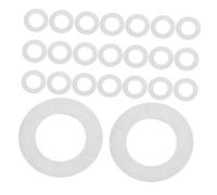 DOITOOL 100 pièces Lot de Rondelles Acier Inoxydable Fines pour Poignées de Porte Cales de Stabilisation de Broche Jeu pour Sécurité et Renforcées