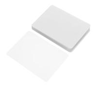 DOITOOL 100 Pièces Protège-feuilles Transparents en Pvc pour Classeur, Feuilles de Plastification Thermique Faciles à Appliquer, Adaptées aux Documents et Menus en Milieu Scolaire et