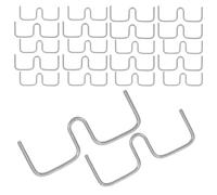 DOITOOL 100 Pièces Support de Branches Ajustable en Fer Argenté pour Poiriers et Arbres Fruitiers, Favorisant Un Développement Sain des Plantes en Jardinage Domestique