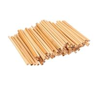 DOITOOL 100 Pièces Tubes de Nid en Tiges Naturelles pour Maisons à Abeilles, Recharge Légère de 20cm, Installation Facile pour Pollinisation Améliorée en Extérieur sur Terres Agricoles
