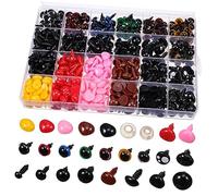DOITOOL 1040 pièces Yeux de Sécurité Plastique pour Peluches DIY Accessoires pour Yeux Amigurumi Kit Dyeux pour Animaux Au Crochet Faciles à Installer et Amusants pour Artisanat