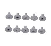 DOITOOL 10pcs Roues de Rechange Universelles pour Lave-vaisselle en Abs, Accessoires Efficaces pour Panier Inférieur, Pièces Détachées de Réparation
