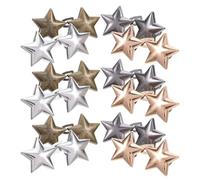 DOITOOL 10pièces Boutons Étoiles pour Jeans Amovibles Système Ajustement Clips de Réglage sans Couture Réutilisables pour Femmes et Hommes