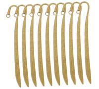 DOITOOL 10pièces Breloques pour Marque-page Pendentif Épingle à Cheveux Soi-même Accessoires de Création de Bijoux Kit de Breloques pour Bijoux