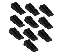 DOITOOL 10pièces Butées De Porte Caoutchouc Butées Anti-clôture Bloque-Portes pour Espaces De Porte