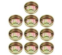DOITOOL 10pièces Couvercles De Baril Fer Galvanisé Étanches Pour Fût Accessoires De Fût Huile Et Eau Conception Ingénieuse Pour Éviter Les Fuites Résistant Corrosion Et Déformation