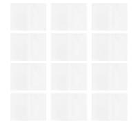 DOITOOL 12 Fiches en Cellophane Transparentes pour Élèves, Membrane Semi-perméable pour Expériences D'osmose, Outil Pédagogique Unique pour Démonstrations en Classe, Lot de 12