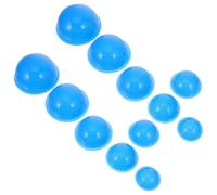 DOITOOL 12 Pièces Appareil de Massage par Ventouses en Silicone Bleu Corps, Facile à Nettoyer, Soulage Muscles et Articulations, pour Débutants et Usage Familial