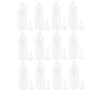 DOITOOL 12 Pièces flacons applicateurs distributeur de lotion clair flacons souples pour cheveux bouteille de coloration des cheveux conteneur de pour les cheveux pointu