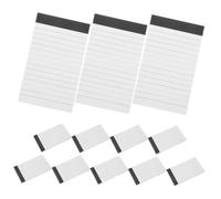 DOITOOL 12 Pièces Lot de de Notes à Lignes Large Blocs Notes Portables avec Papier Ligné pour Bureau École et Collège Format Compact pour Organisation Facile