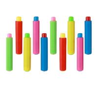 DOITOOL 12 Pièces Porte-craies pour Enseignants et Étudiants en Plastique Réglable Étui Coloré, Réutilisable Couleur Aléatoire en Classe ou Enseignement en Plein Air