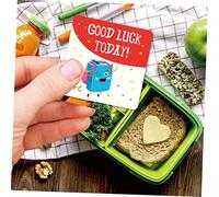 DOITOOL 120 Pièces Cartes Lunch Motivantes Garçon Fille Notes et Questions Cartes Miniatures pour Boîtes à Repas Scolaires et Adapté Aux Jeux