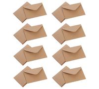 DOITOOL 120 Pièces Ensemble Vintage de Papier à Lettres et Enveloppes Kraft en Papier Recyclé, Style Rétro Classique, pour Cartes D'invitation et Décorations DIY