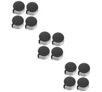 DOITOOL 12pièces Boutons De Remplacement Pour Cuisinière à De Compatibles Avec Réchauds Installation Facile Et Zinc Allié Design Pratique Et Fiable Pour Contrôle De Cuisson