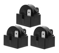 DOITOOL 12pièces Ptc Démarreur De Réfrigérateur De Surcharge Pour Compresseur Accessoires De Remplacement Pour Réfrigérateurs Et Congélateurs