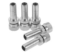 DOITOOL 15 Buses de Brumisation Basse Pression en Laiton 6 MM pour Refroidissement Irrigation et Pulvérisation Accessoires pour Tuyaux d'Arrosage Pièces de Rechange Pratiques pour