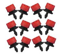 DOITOOL 150 pièces Émetteurs Goutte Réglables avec Capuchon Anti-bouchage Rouge pour Système Irrigation Jardin Potager Massifs de Fleurs Arrosage Précis