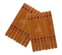 DOITOOL 16 Bâtonnets Divinatoires en Bambou Lisse - Accessoires de Divination Chinois Traditionnels - Jeu de Fortune pour Temples, Rituels et Collection - Taille Pratique, Matériau