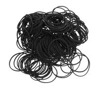 DOITOOL 1600 élastiques robustes - 4 cm, noirs, larges et extensibles, pour dossiers de bureau, reliure de billets, travaux manuels scolaires, emballage et papeterie.