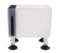 DOITOOL 1ensemble Boîtier de Protection Plastique pour Pompe Eau avec Filtre Résistant à Usure Transparent Grand Modèle Protection pour Aquarium et Usage Domestique