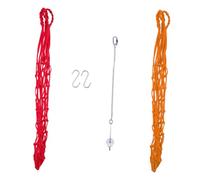 DOITOOL 1ensemble Support De Fruits Et Légumes pour Poules De Filet De Nourriture Suspendu pour Volaille Accessoire Pratique pour Élevage Et Nourrissage des Oiseaux