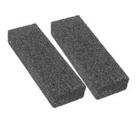 DOITOOL 2 Bâtonnets de Dresseur de Meule Abrasive en Carbure Noir, Pierre de Dressage pour Lampe, pour Atelier et Bricolage, 20/24/36