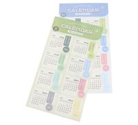 DOITOOL 2 Ensembles Autocollants Index Calendrier 2027, Adhésifs Mensuels | Résistants à L’eau, Repositionnement sans Résidu, pour Journaux et Carnets, la Cuisine ou Bureau
