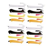 DOITOOL 2 Ensembles Marque Page Animaux Adorables De Règles Multifonctionnelles Pour Décoration Et Outils Apprentissage 8 Pièces * 2