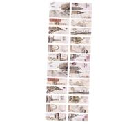 DOITOOL 2 ensembles Marque-Pages Rétro En Forme De Tour Marque-Pages -Pages À Pompons Pour Marque-Page Argenté Marque-Page De Voyage Vintage 90 pièces * 2