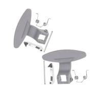 DOITOOL 2 Ensembles Poignée De Verrouillage De Porte Pour Machine à Laver Compatible Avec Lave-linge à Tambour Loquet Métallique De Rechange Empêchant Le Desserrage Du Verrou