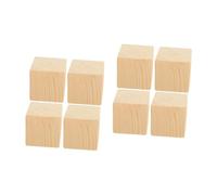 DOITOOL 2 Ensembles Relever Le Pied du Lit Bloc Pinces Plateaux Pieds De Lit Surélevés Raisers pour Canapé Contremarches pour Pieds De Canapé Rehausseur De Pied De Meuble Bois 4 Pièces * 2