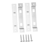 DOITOOL 2 Ensembles Support de Montage pour Nichoirs Oiseaux Acier Inoxydable Lot de Fixation Stable pour Maison Oiseaux Extérieur Support Nichoir Pratique Extérieur