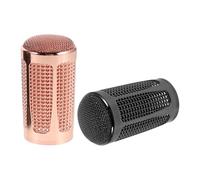 DOITOOL 2 Grilles Métalliques De Remplacement Pour Microphone Protection Anti-Vent Grille De Remplacement En Maille Pour Microphone Portable