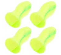 DOITOOL 2 Paires Bouchons D'oreille pour Dormir en Mousse Pu Légère Verte, Protection Auditive Matériau à Rebond Lent, pour Étude Bruit Nocturne
